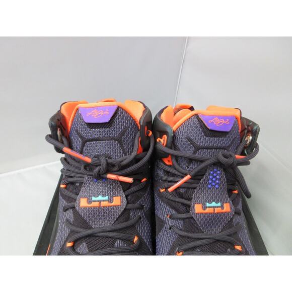 Nike LeBron 12 Men\'s Size 13 US 684593-583 Cave Purple Orange Athletic Shoes main image 5